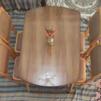 میز 4نفره غذا خوری|میز و صندلی غذاخوری|همدان, |دیوار