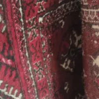 فرش دستباف ترکمنی تمیز وسالم