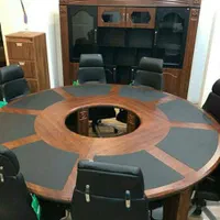 میز کنفرانس گرد تمام وکیوم شرکتی.|مبلمان اداری|تهران, باغ فیض|دیوار