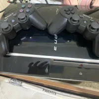 ps3تمیز با دو دسته اورجینال