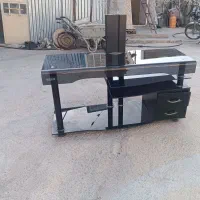 فروش روشویی ایستاده نو ومیز تلویزیون شیشه ای|لوازم سرویس بهداشتی|سرپل ذهاب, |دیوار