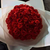 گل جاودانه‌ ای روبانی|گل مصنوعی|فولادشهر, فولادشهر|دیوار