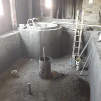 کاشی کاری استخر - جکوزی - آببندی - سیمان کاری|خدمات پیشه و مهارت|نوشهر, |دیوار