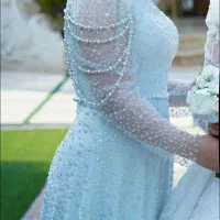 لباس مجلسی سایز۴۲ سنگدوزی|لباس|قدس, شهرقدس|دیوار