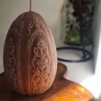 شمع تخم مرغی