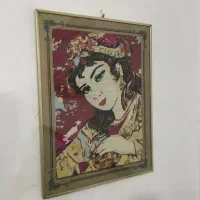 تابلو دست بافت قدیمی