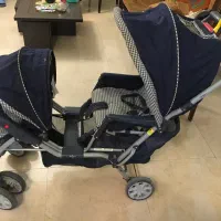 کالسکه دوقلو مارک ایون فلو آمریکا|کالسکه و لوازم جانبی|تهران, شهرک بوعلی|دیوار