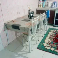 میز نهارخوری همراه با۳عدد صندلی ۶نفره