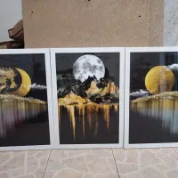 تابلو 3 تیکه|تابلو، نقاشی، عکس|شاهرود, |دیوار