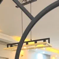 لوستر بدون لامپ