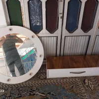 میز اینه چرا غ دار