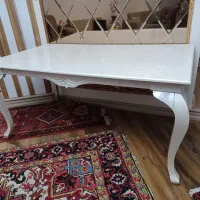 میز ناهار خوری ۶ نفره همراه با ۶ صندلی|میز و صندلی غذاخوری|تبریز, |دیوار