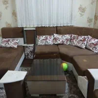 مبل راحتی ۱۲ نفره|مبلمان خانگی و میز عسلی|محمدیه-قزوین, |دیوار