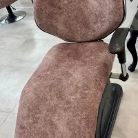 صندلی اصلاح در حد نو پارچه مبلی