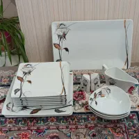سرویس غذا خوری چینی و کریستال|ظروف سرو و پذیرایی|کرمانشاه, |دیوار
