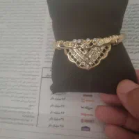 دستبند طرح طلا رنگ ثابت