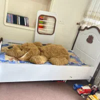 ست کامل تخت خواب و کمد بچه|تخت و صندلی بچه|شیراز, زرهی|دیوار