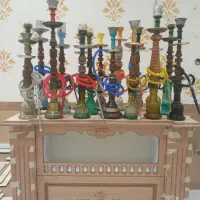 قلیان چوب راش و گردو چوب.. کار کرده|صنایع دستی و سایر لوازم تزئینی|مشهد, دانش|دیوار