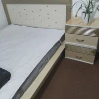 تخت دونفره با درآوردی با دوتا پاتختی