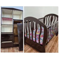 تخت و کمد کودک سیسمونی