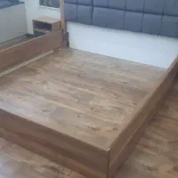 تخت دو نفره ام دی اف خارجی با پاتخت