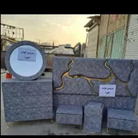 تخت خواب دونفره طوسی مدلینگ کار ترک سمساری قاسمی|تخت و سرویس خواب|زابل, |دیوار