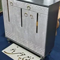 چهارطبقه جاکفشی ضدخش با لولای آرم بند سه درب کد 33|جاکفشی، کمد، دراور|قم, قلعه کامکار|دیوار