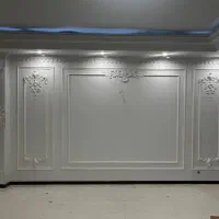 گچبری پیش ساخته پتینه کاری گچکاری