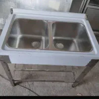 اقلام استیل جوجه گردان و فرساندوچ میزکار سینک|فروشگاه و مغازه|قزوین, |دیوار