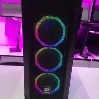 کیس گیمینگ ایسوس تاف+ست کامل موس و کیبوردو مانیتور