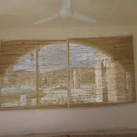 پرده حصیری|پرده، رانر، رومیزی|شاهرود, |دیوار