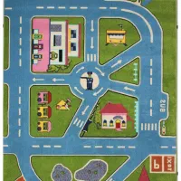 گلیم طرح خیابان پسرانه