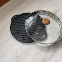 تابه گریل چدنی ماهیتابه استیک پز چدن رژیمی صفحه|ظروف پخت‌وپز|تهران, تجریش|دیوار