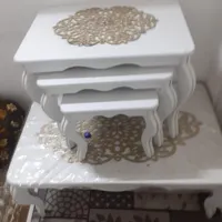 میز عسلی سفید و نو|مبلمان خانگی و میز عسلی|خمینی‌شهر, |دیوار