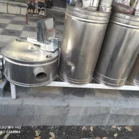 بخاری هیزمی سماور زغالی کباب پز ظروف روحی|بخاری، هیتر، شومینه|جوانرود, |دیوار