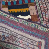 قالین 12متری دو عدد و بقیه هم دستباف فروشی|فرش|تایباد, |دیوار