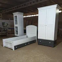 سرویس خواب تخت دومنظوره نوزاد نوجوان سیسمونی|تخت و صندلی بچه|همدان, |دیوار