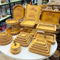 تولید و پخش ظروف چوبی. کالای وارداتی