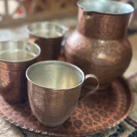 ظروف مسی در حدنو|ظروف سرو و پذیرایی|تهران, فرزانه|دیوار