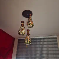 لوستر سه شاخه طرح سنتی