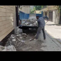 حمل نخاله ومصالح ساختمان با نیسان خاوراجاره بابکت|خدمات حمل و نقل|تهران, سهروردی|دیوار