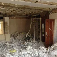 تخریب دیوارهای اضافی واحدها وآپارتمان