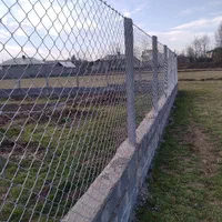 فنس فنس کشی پایه فنس تیرک حصاری|مصالح و تجهیزات ساختمان|قزوین, |دیوار