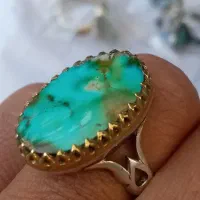 انگشتر نقره فیروزه نیشابور