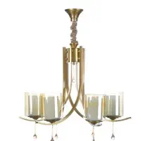 لوستر ۶ شعله|لوستر و چراغ آویز|تهران, خزانه|دیوار