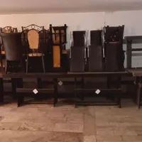میز و صندلی غذاخوری / تشک/ میز تلویزیون/ آکواریوم|میز و صندلی غذاخوری|قم, انسجام|دیوار