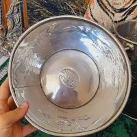 سطل انتیک استیل قدیمی|کلکسیون اشیاء عتیقه|ارومیه, |دیوار