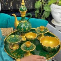 قلیان و ست حنابندان و گیفت سنتی و مدرن|صنایع دستی و سایر لوازم تزئینی|لار, |دیوار