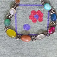 نیم ست نقره قدیمی باسنگهای اصل عقیق، شرف شمس و..|جواهرات|قم, آذر (نکویی)|دیوار