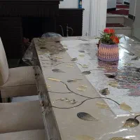 میز غذاخوری ۸ نفره با ۶ صندلی